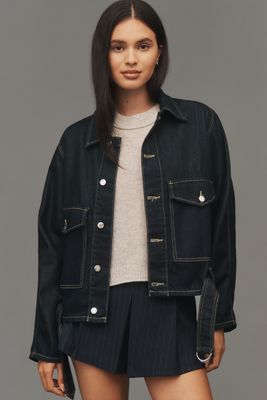 BLANKNYC Silver Dreams Denim Jacket | Anthropologie