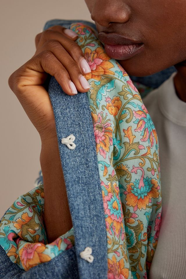 Louise Misha Maurice Embroidered Quilted Jacket | Anthropologie UK