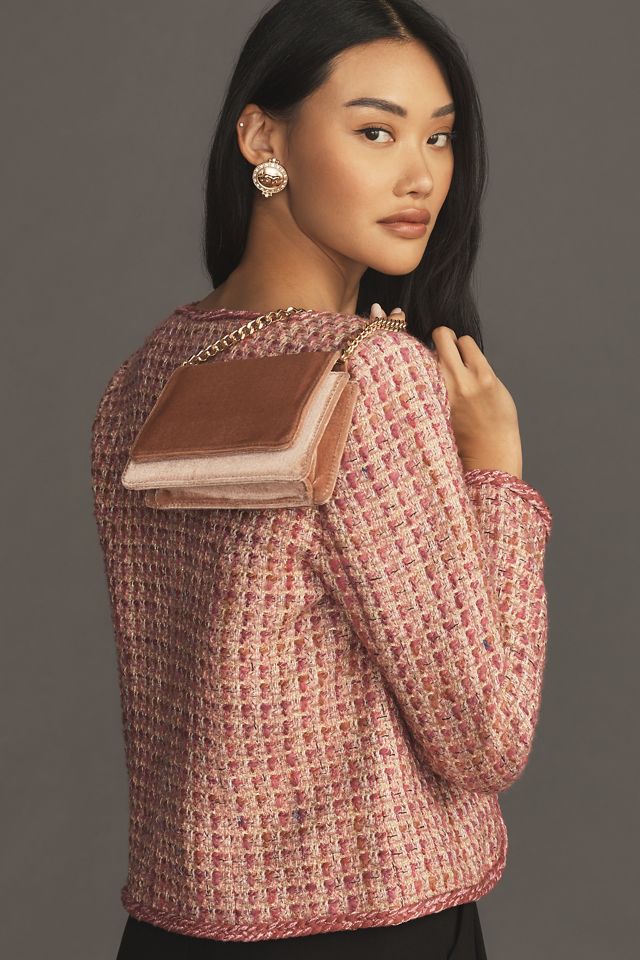 By Anthropologie Slim Tweed Jacket #2