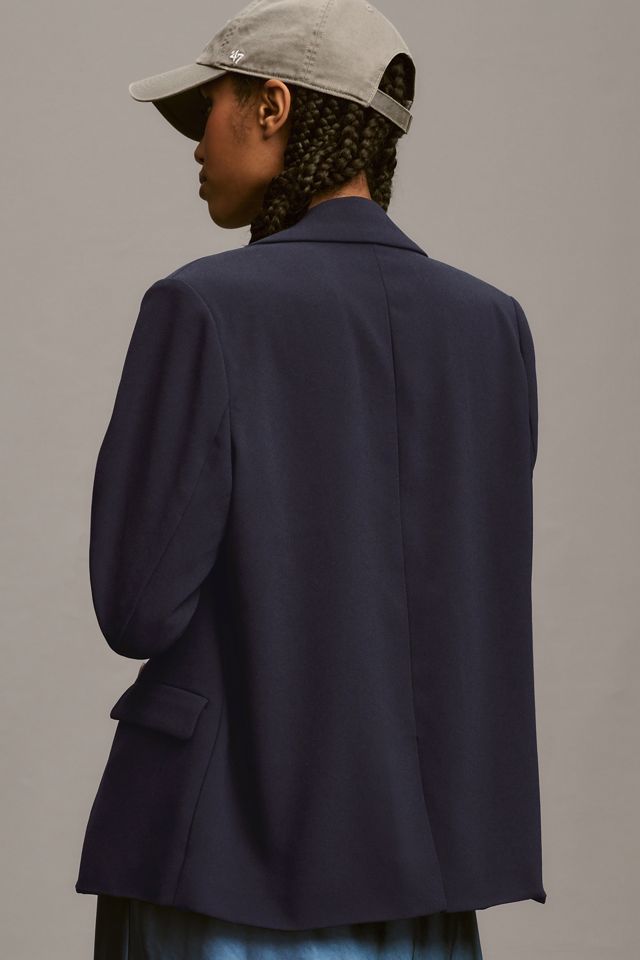 By Anthropologie Cinched-Sleeve Blazer #1