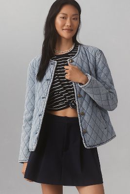 Anthropologie Relaxed online Quilted Jacket