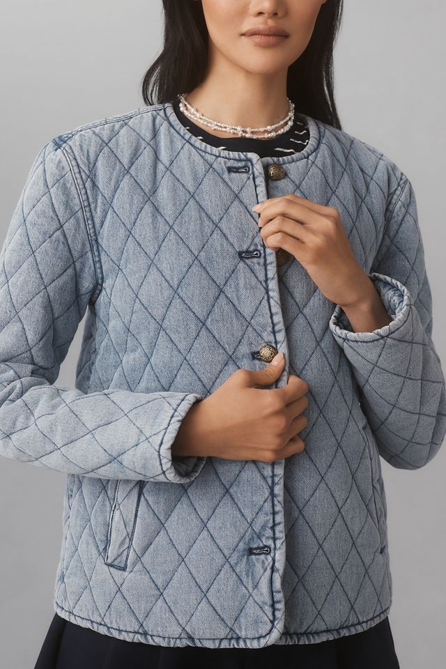 By Anthropologie Quilted Jacket #1