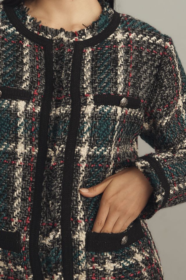 By Anthropologie Tweed Jacket #3