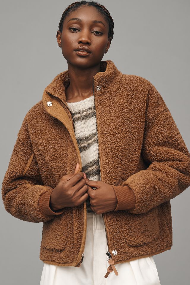 Long sherpa pullover hotsell