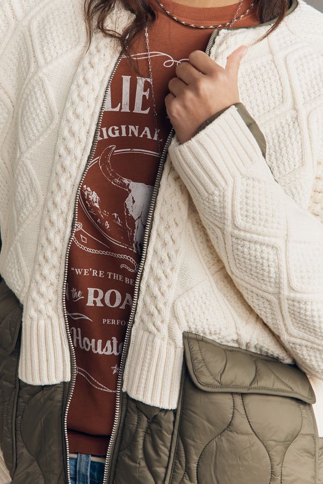 By Anthropologie Mixed Knit Jacket | Anthropologie
