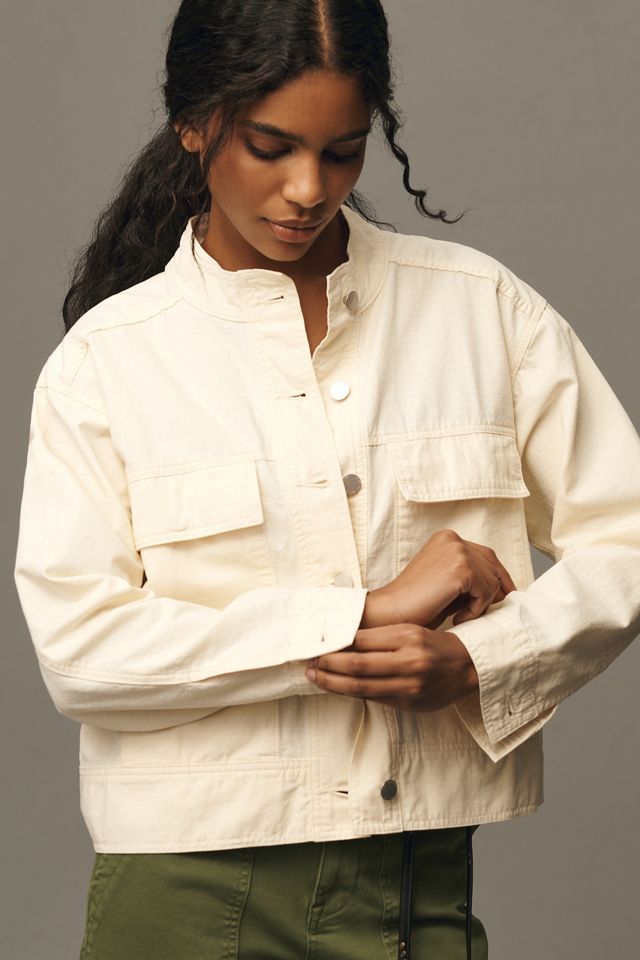 Dear John Collarless Utility Jacket #2