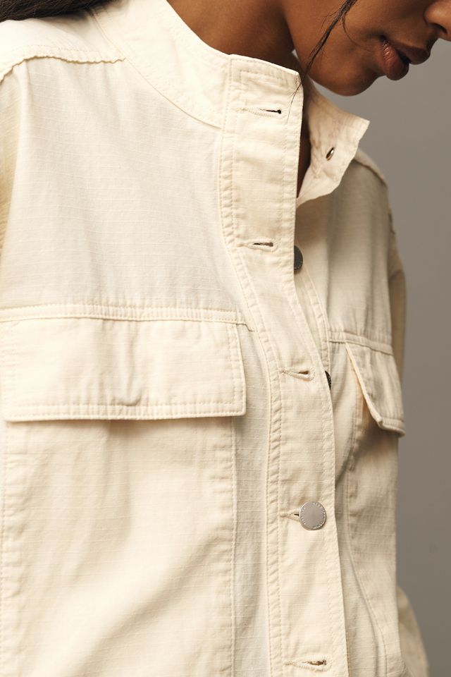 Dear John Collarless Utility Jacket #4