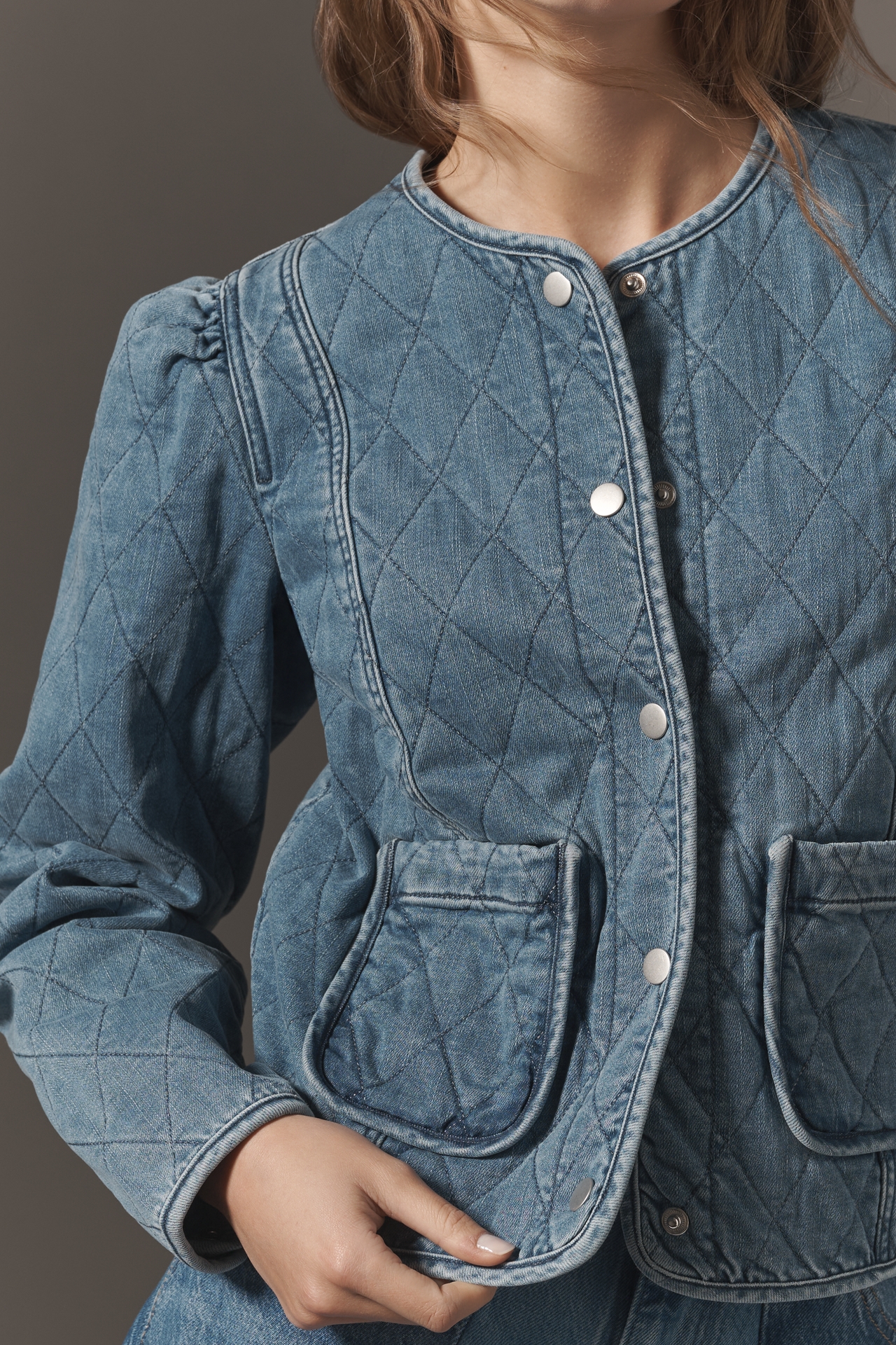 Dear John Kit Quilted Denim Lady Jacket