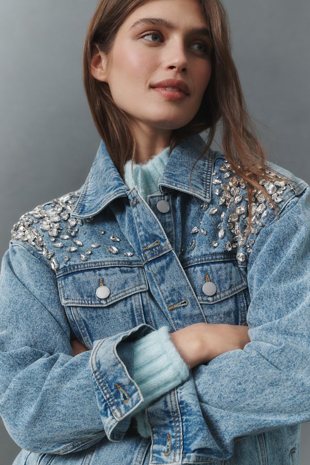 Dear John Janette Embellished Trucker Jacket #1