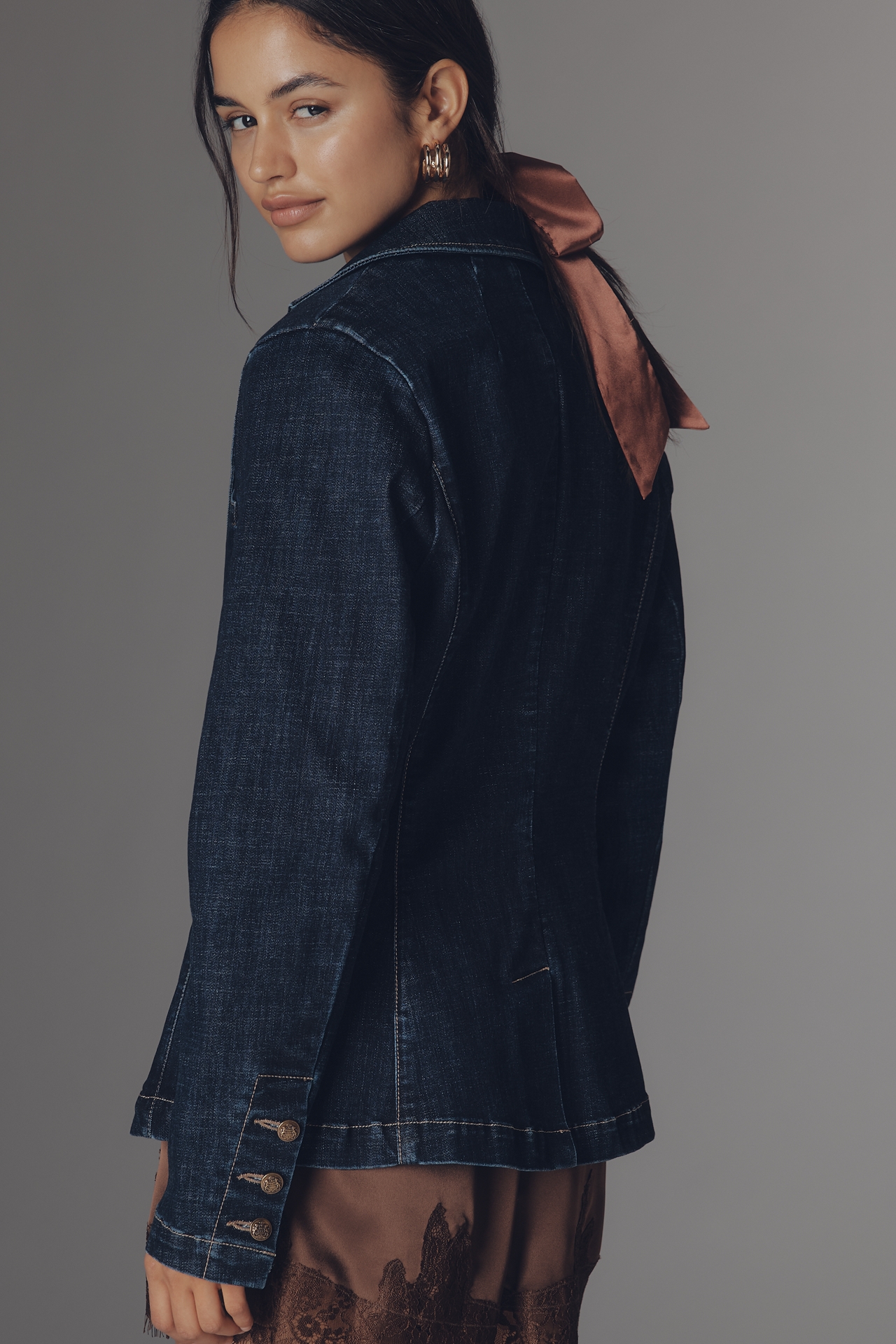 Dear John Minah Denim Blazer