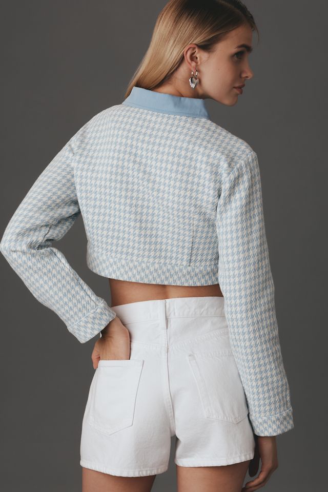 En Saison Raelynn Crop Trucker Jacket #1