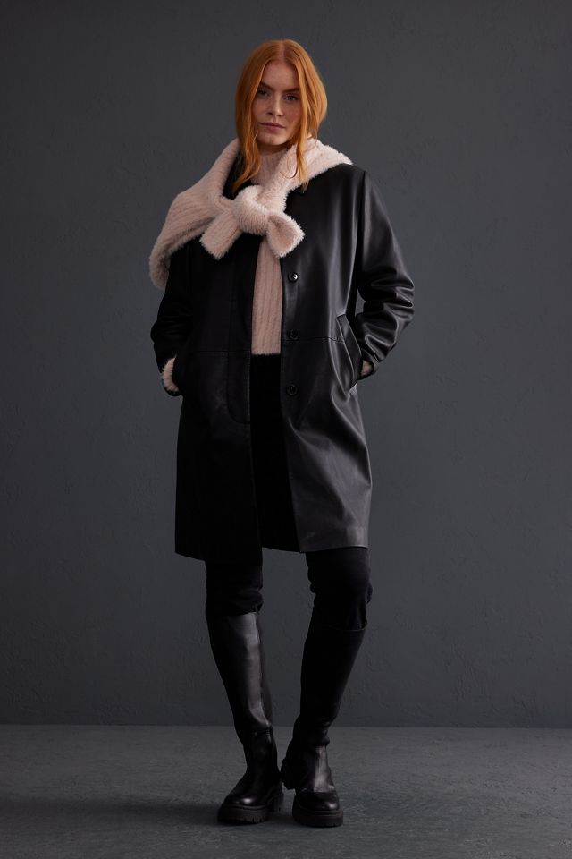 Manteau de voiture en cuir #2
