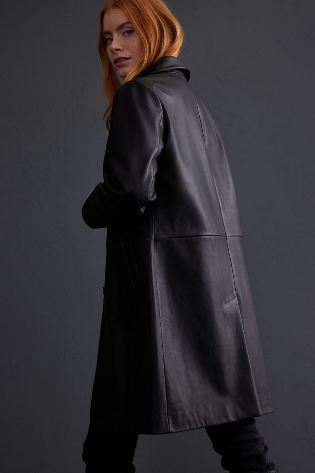 Manteau de voiture en cuir #3