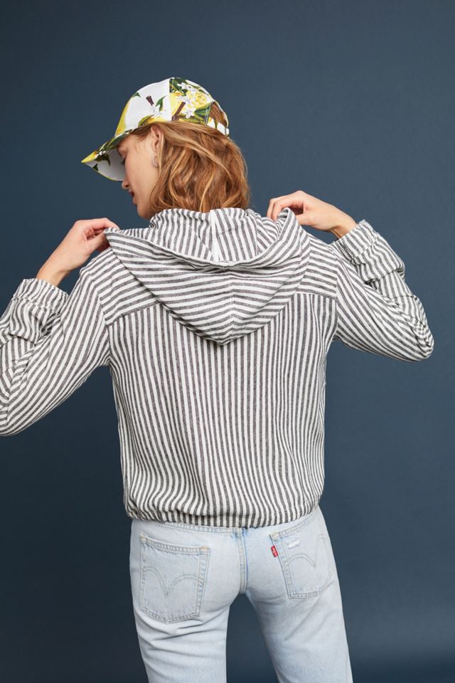 Nova Striped Linen Jacket #1