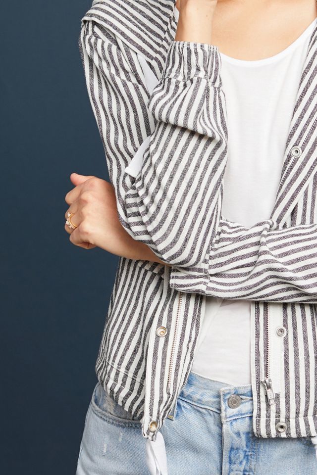 Nova Striped Linen Jacket #2