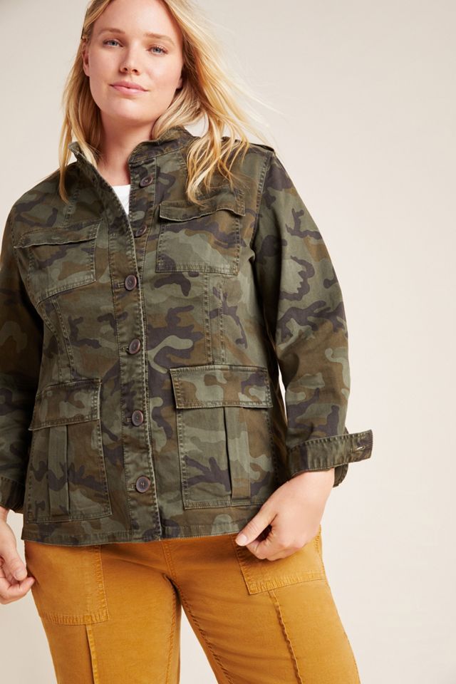 Sanctuary Lena Camo Utility Jacket #7