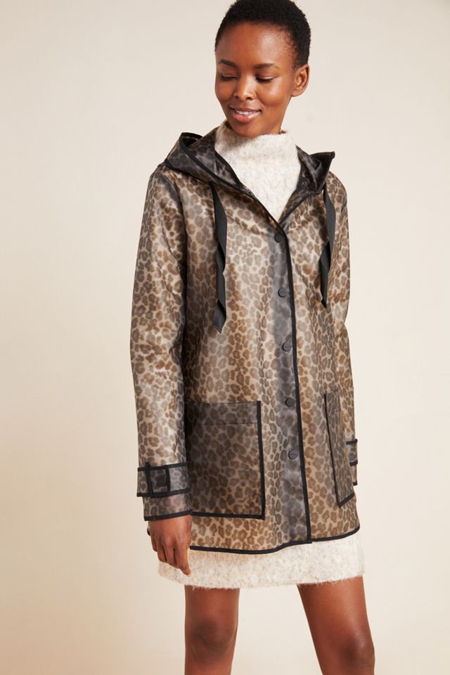 Sanctuary Semi-Sheer Leopard Raincoat #2