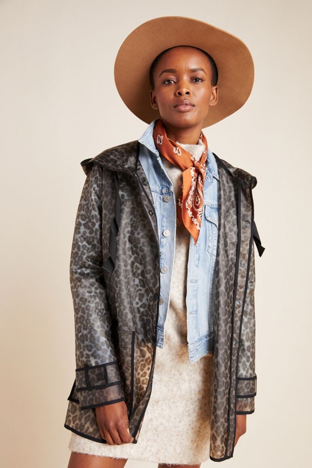 Sanctuary Semi-Sheer Leopard Raincoat #4
