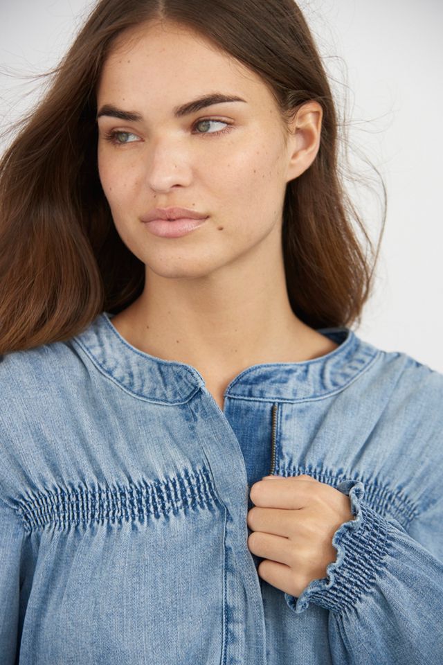 Sanctuary Jolie Cinched Denim Jacket #3