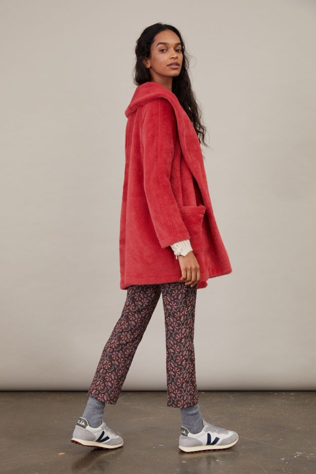 Sanctuary Elena Plush Shawl Jacket | Anthropologie