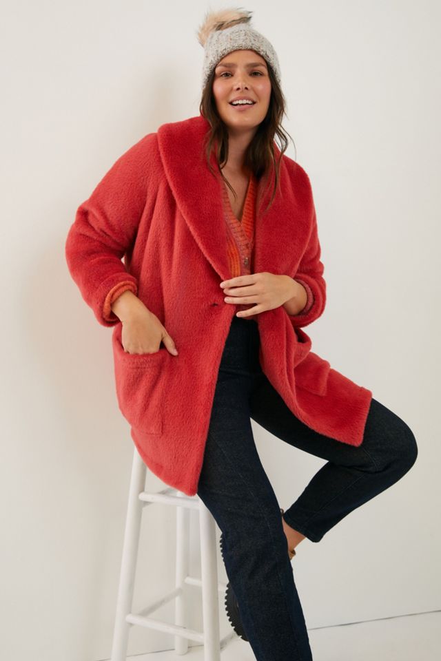 Sanctuary Elena Plush Shawl Jacket #4