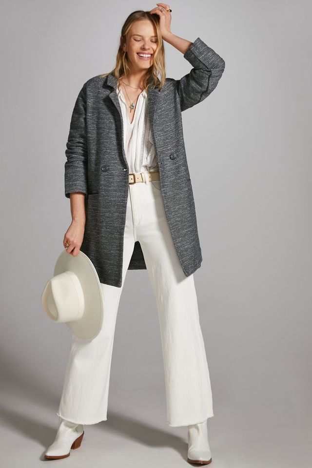 Sanctuary Knit Longline Blazer #4