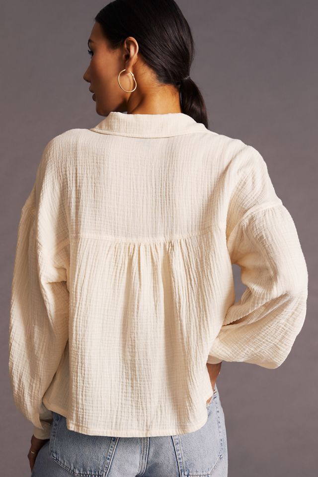 Sanctuary Kiera Gauze Shirt Jacket #1
