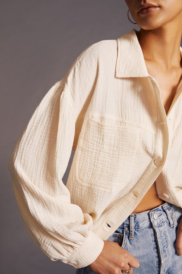 Sanctuary Kiera Gauze Shirt Jacket #3