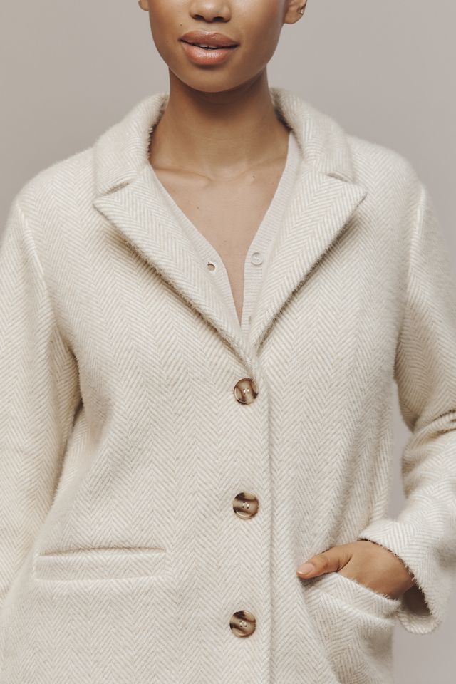 Sanctuary Hometown Fuzzy Knit Coat