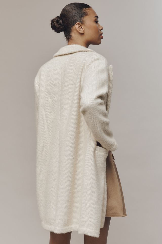 Sanctuary Hometown Fuzzy Knit Coat