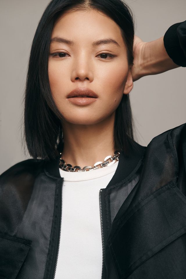 Sanctuary Skyline Organza Bomber Jacket #3