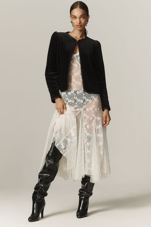 Sanctuary Quilted Velvet Lady Jacket #2