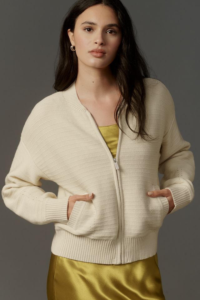 Sanctuary Knitted Bomber Jacket #1