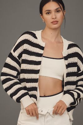 Sanctuary Knit Bomber Jacket