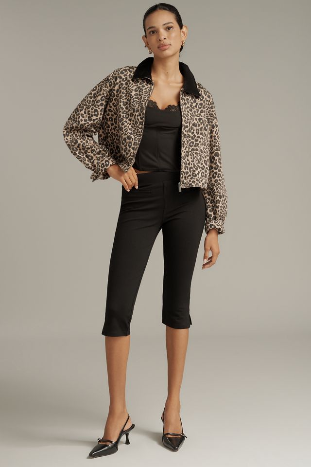 Sanctuary Leopard Crop Barn Jacket #2