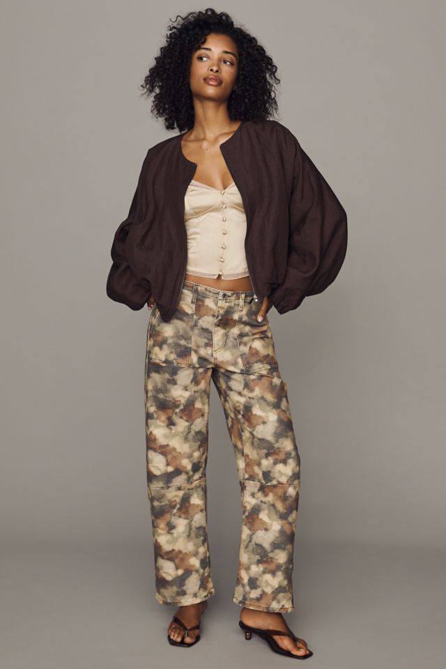 Sanctuary Linen Bubble Jacket #3