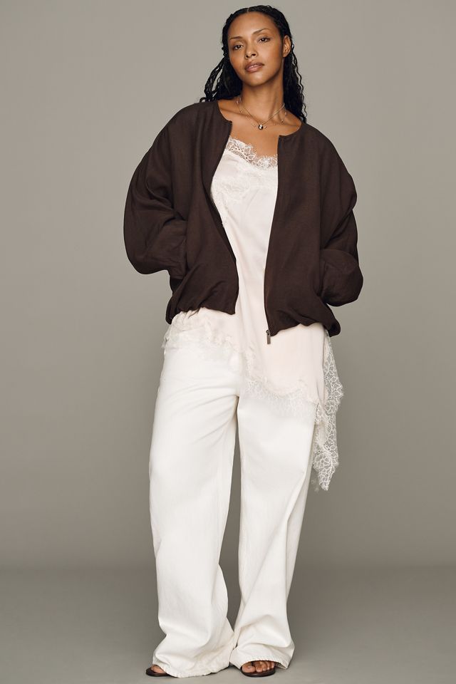 Sanctuary Linen Bubble Jacket #6