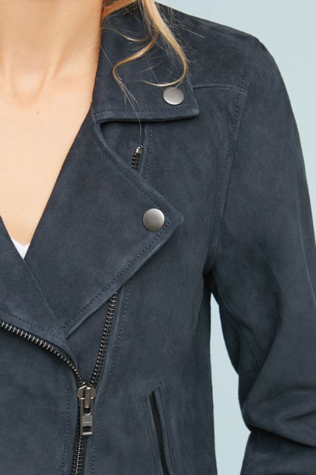 Michael Stars Suede Zip-Off Jacket #1