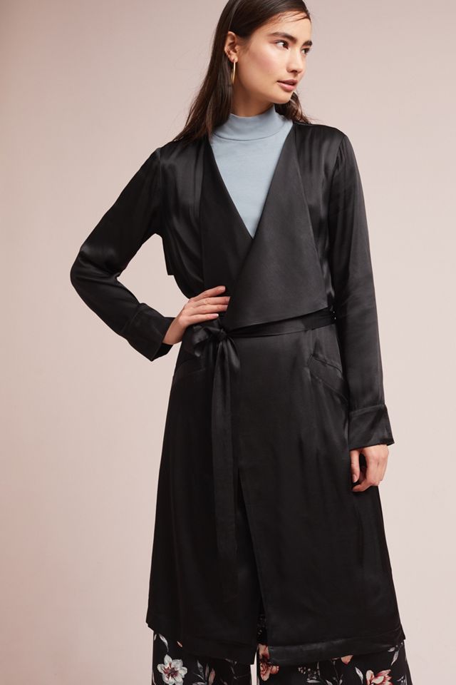 Michael Stars Satin Duster Jacket Anthropologie