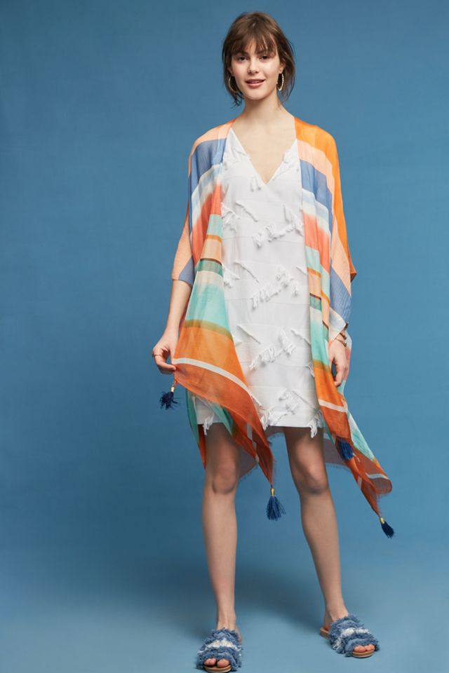 Yukamori Tasseled Kimono #1