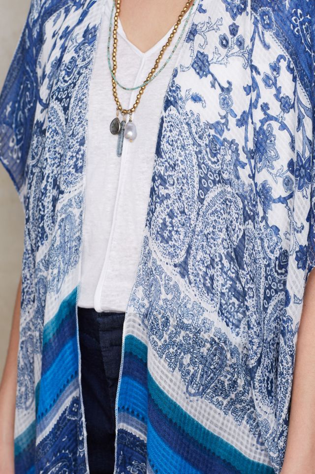 Paisley River Kimono #3