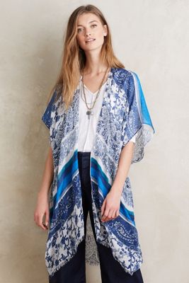 Paisley River Kimono