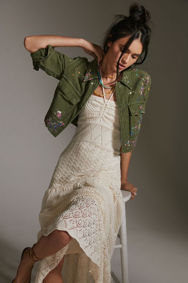 Pilcro Cropped Utility Jacket | Anthropologie