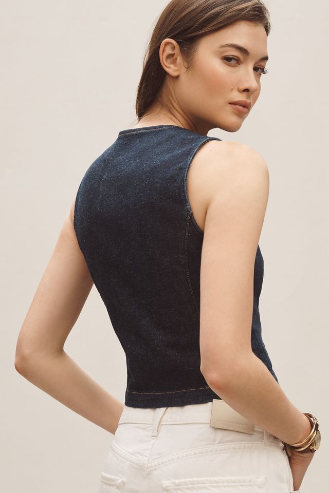 Pilcro Denim Vest #2