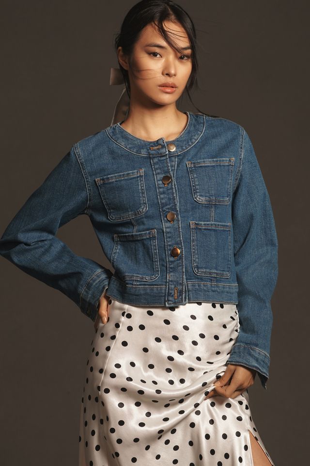 Maeve Coco Denim Jacket | Anthropologie