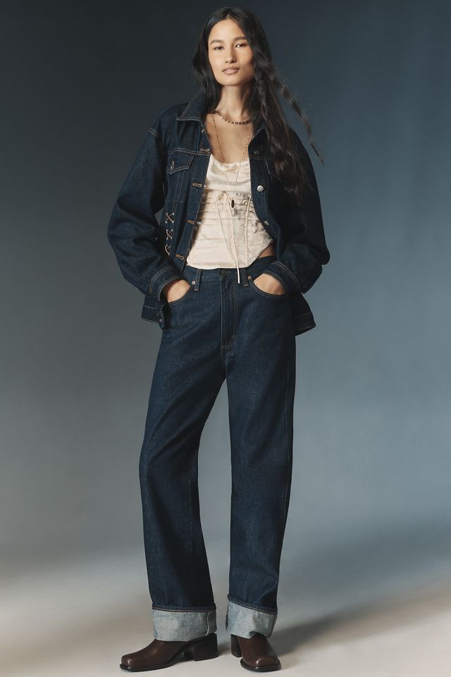 Pilcro Corset Denim Jacket #2