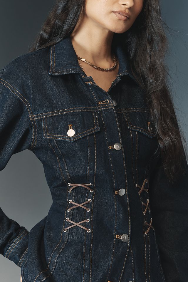 Pilcro Corset Denim Jacket #3