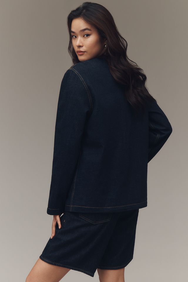 Maeve Oversized Denim Jacket #2