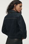 Pilcro Denim Capelet Jacket