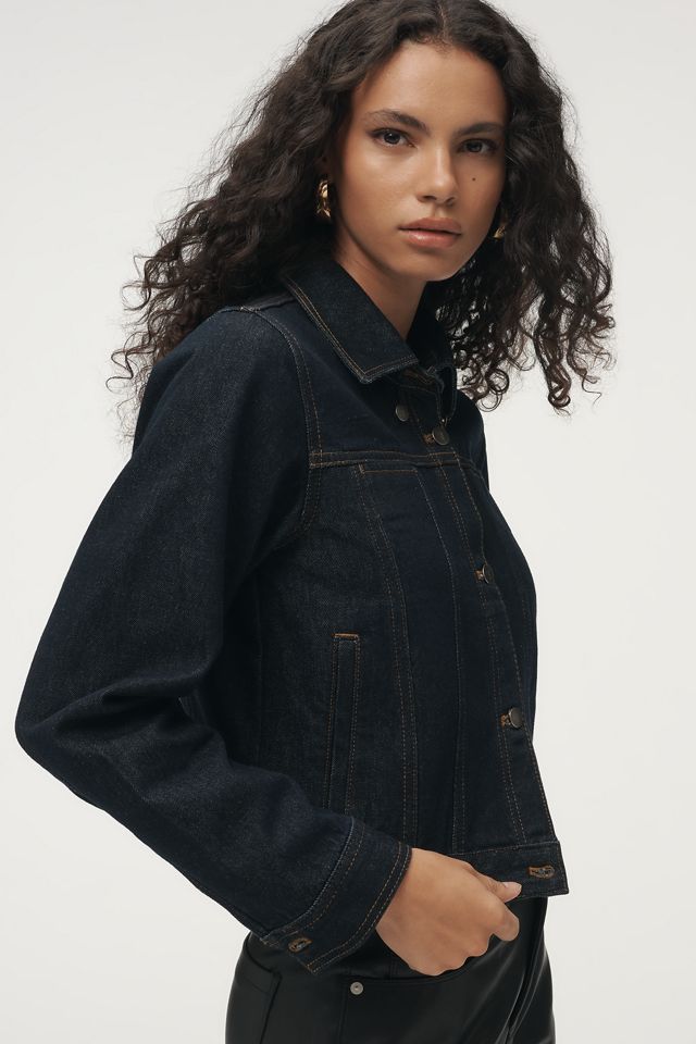 Pilcro Denim Capelet Jacket #3